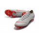 Nike Mercurial Vapor 12 Elite FG Crampons de Foot - Gris Rouge