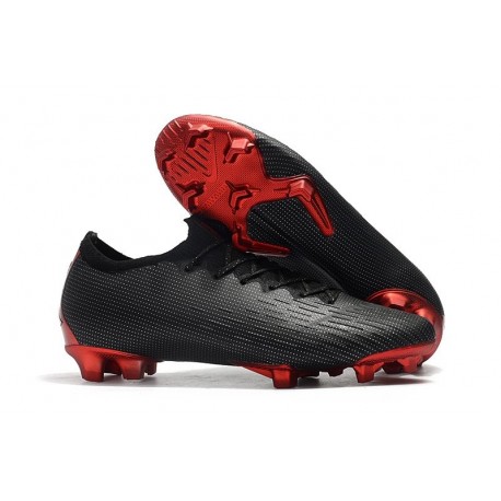 Crampon Nouveau Nike Mercurial Vapor XII Elite FG ACC Noir Rouge