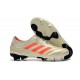 adidas Copa 19.1 FG Crampon de Football Homme - Blanc Orange