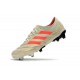 adidas Copa 19.1 FG Crampon de Football Homme - Blanc Orange