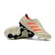 adidas Copa 19.1 FG Crampon de Football Homme - Blanc Orange