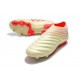 Chaussures Nouveaux adidas Copa 19+ FG Blanc Rouge