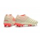 Chaussures Nouveaux adidas Copa 19+ FG Blanc Rouge