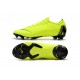 Nike Chaussure Mercurial Vapor 12 Elite FG Homme Volt Noir