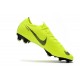Nike Chaussure Mercurial Vapor 12 Elite FG Homme Volt Noir