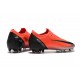 Nike Chaussure Mercurial Vapor 12 Elite FG Ronaldo Rouge Noir