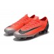 Nike Chaussure Mercurial Vapor 12 Elite FG Ronaldo Rouge Noir
