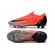 Nike Chaussure Mercurial Vapor 12 Elite FG Ronaldo Rouge Noir
