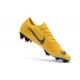 Crampon Nouveau Nike Mercurial Vapor XII Elite FG ACC Jaune Bleu