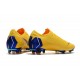 Crampon Nouveau Nike Mercurial Vapor XII Elite FG ACC Jaune Bleu