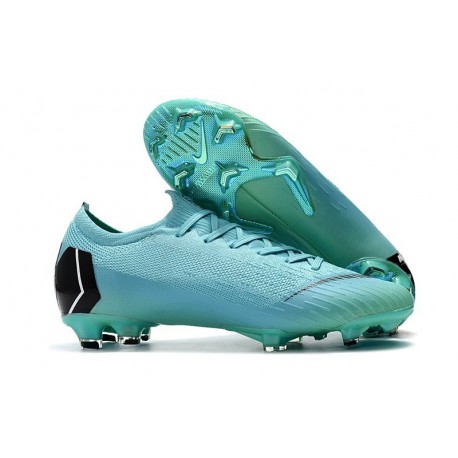 Chaussures Nouvelles Nike Mercurial Vapor XII Elite FG - Bleu Noir