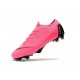 Chaussures Nouvelles Nike Mercurial Vapor XII Elite FG - Rose Noir