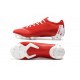 Nike Mercurial Vapor XII Elite FG Crampons de Football - Rouge Blanc