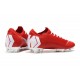 Nike Mercurial Vapor XII Elite FG Crampons de Football - Rouge Blanc