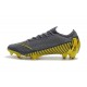Chaussures Nouvelles Nike Mercurial Vapor XII Elite FG - Gris Noir Or