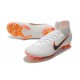 Chaussures de Foot Nike Mercurial Superfly VI FG Homme - Blanc Orange Noir