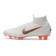 Chaussures de Foot Nike Mercurial Superfly VI FG Homme - Blanc Orange Noir