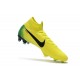Chaussures de Foot Nike Mercurial Superfly VI FG Homme - Volt Noir