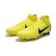 Chaussures de Foot Nike Mercurial Superfly VI FG Homme - Volt Noir