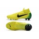 Chaussures de Foot Nike Mercurial Superfly VI FG Homme - Volt Noir