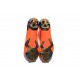 Chaussures de Foot Nike Mercurial Superfly VI FG Homme - Orange Noir