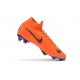 Chaussures de Foot Nike Mercurial Superfly VI FG Homme - Orange Noir