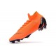Chaussures de Foot Nike Mercurial Superfly VI FG Homme - Orange Noir