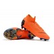Chaussures de Foot Nike Mercurial Superfly VI FG Homme - Orange Noir