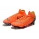 Chaussures de Foot Nike Mercurial Superfly VI FG Homme - Orange Noir