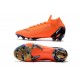 Chaussures de Foot Nike Mercurial Superfly VI FG Homme - Orange Noir