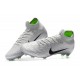 Chaussures de Foot Nike Mercurial Superfly VI FG Homme - Gris Noir