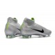 Chaussures de Foot Nike Mercurial Superfly VI FG Homme - Gris Noir