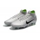 Chaussures de Foot Nike Mercurial Superfly VI FG Homme - Gris Noir