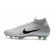 Chaussures de Foot Nike Mercurial Superfly VI FG Homme - Gris Noir
