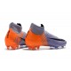 Chaussures de Foot Nike Mercurial Superfly VI FG Homme - Violet Orange