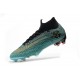 Chaussures Ronaldo Nike Mercurial Superfly VI CR7 FG - Vert Or