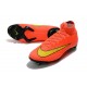 Nike Nouvelles Crampons Mercurial Superfly VI FG - Orange Jaune