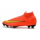 Nike Nouvelles Crampons Mercurial Superfly VI FG - Orange Jaune