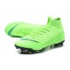 Nike Nouvelles Crampons Mercurial Superfly VI FG - Vert