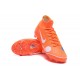Nike Nouvelles Crampons Mercurial Superfly VI FG - Orange Blanc
