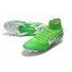Nike Nouvelles Crampons Mercurial Superfly VI FG - Vert Blanc
