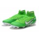 Nike Nouvelles Crampons Mercurial Superfly VI FG - Vert Blanc