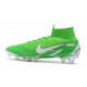 Nike Nouvelles Crampons Mercurial Superfly VI FG - Vert Blanc