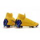 Nike Mercurial Superfly VI 360 FG Chaussure Football - Jaune Bleu