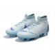 Nike Mercurial Superfly VI 360 FG Chaussure Football - Bleu Gris