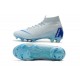 Nike Mercurial Superfly VI 360 FG Chaussure Football - Bleu Gris