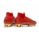 Nike Mercurial Superfly VI 360 FG Chaussure Football - Rouge Or Noir