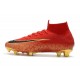Nike Mercurial Superfly VI 360 FG Chaussure Football - Rouge Or Noir