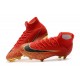 Nike Mercurial Superfly VI 360 FG Chaussure Football - Rouge Or Noir
