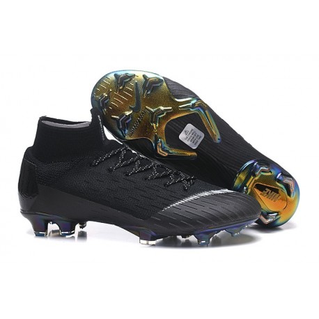 Nike Mercurial Superfly VI 360 FG Chaussure Football - Noir Blanc